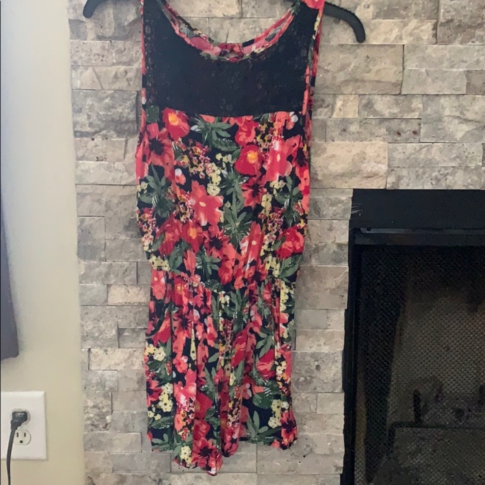Forever 21 Floral Romper